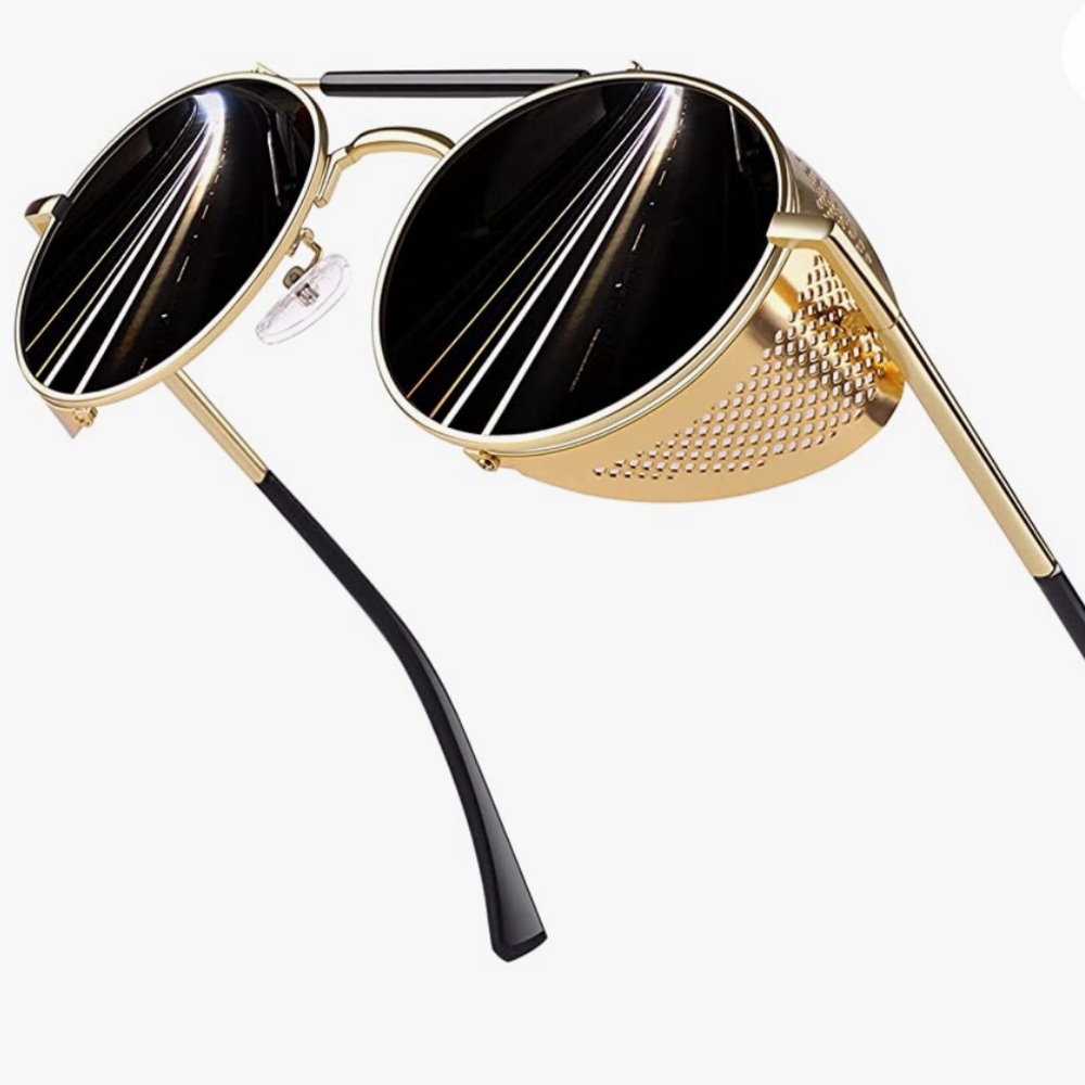 Round Polarized Sunglasses